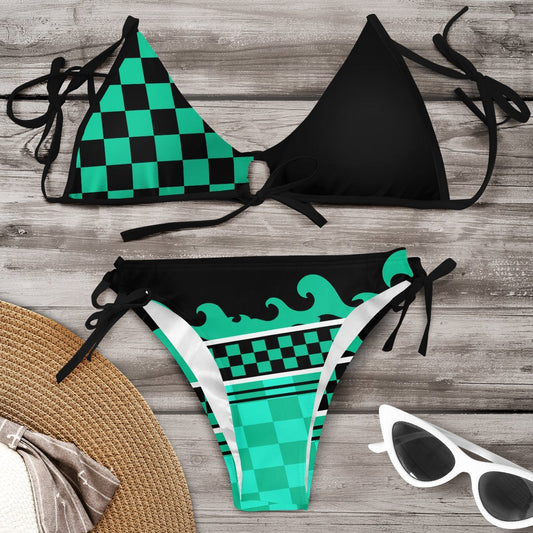 Vibrant Pinterest-Inspired Andrea Serena Bikini Set