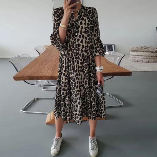 Andrea's™ | Minikleid mit Leopardenmuster