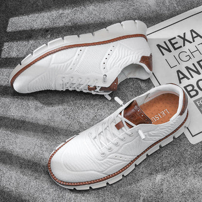 Atmungsaktive Andrea Serena Mesh-Sneaker für Herren