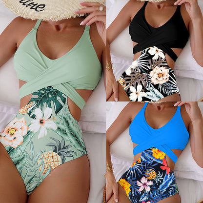 Chic Hollow Out Andrea Serena One-Piece Bikini