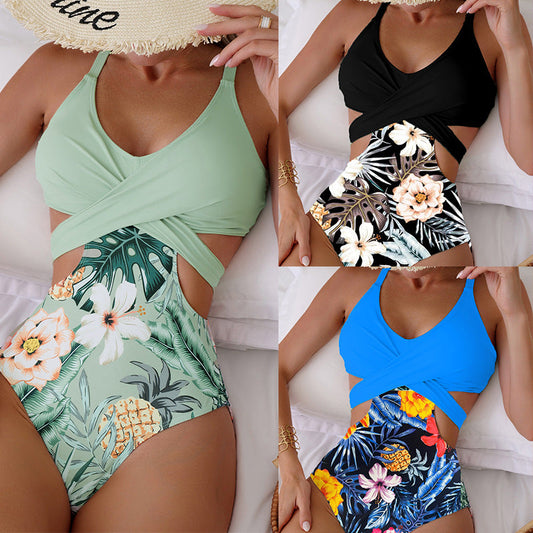 Chic Hollow Out Andrea Serena One-Piece Bikini