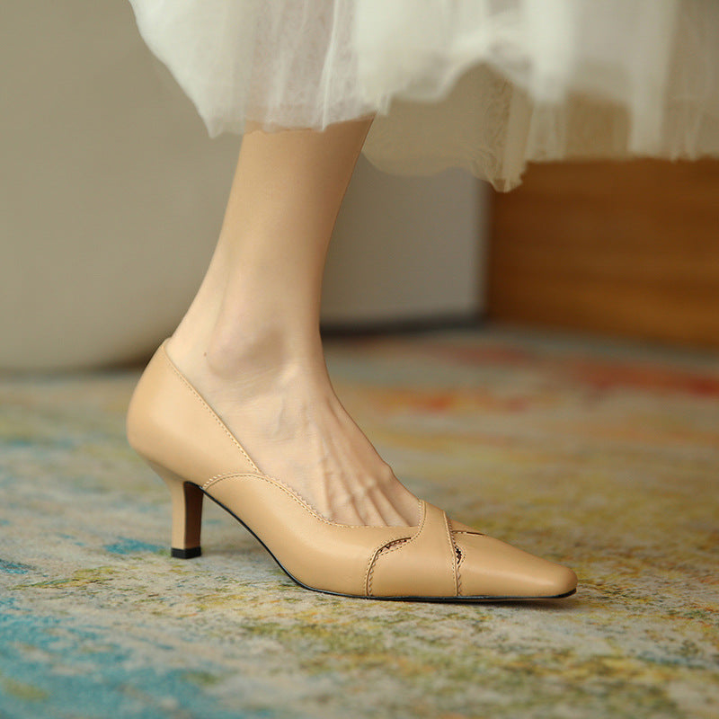 Elegante Lederpumps von Andrea Serena