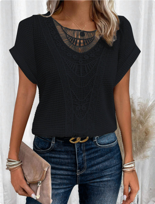 Andrea's™ | Stylisches Sommer-T-Shirt mit kurzen Ärmeln