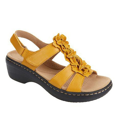 Floral Comfort Andrea Serena Keilsandalen