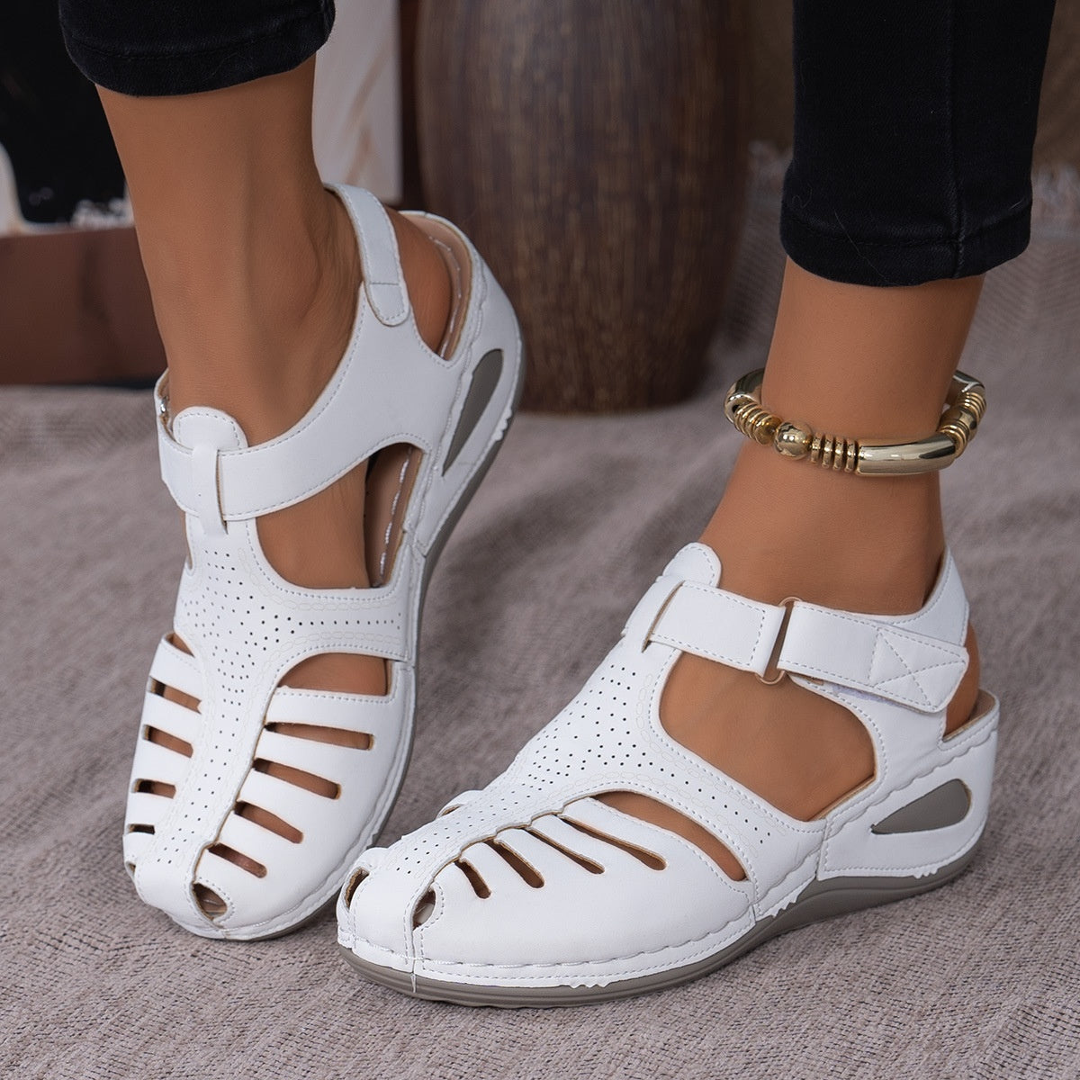 Chic Comfort Andrea Serena Keilsandalen