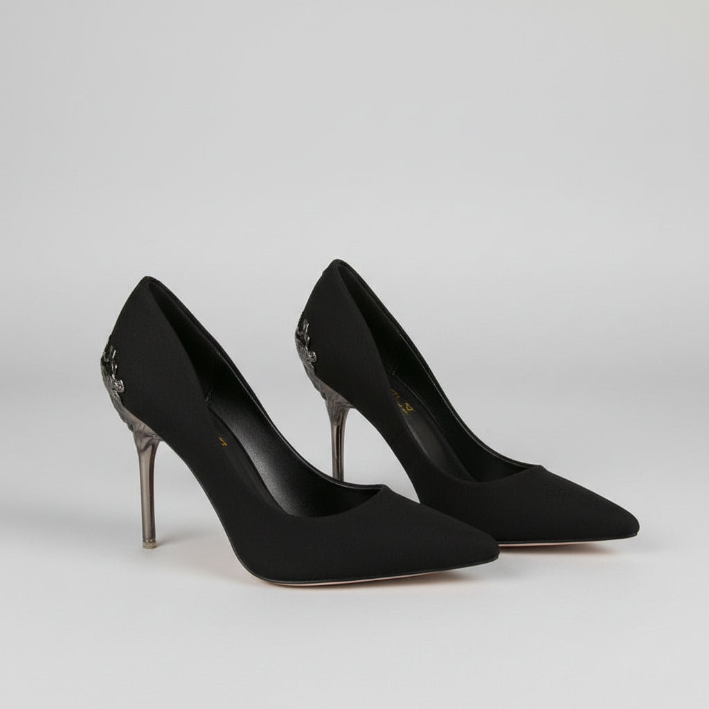 Elegante Wildleder-High Heels von Andrea Serena