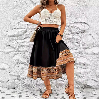 Boho-A-Linien-Maxirock von Andrea Serena