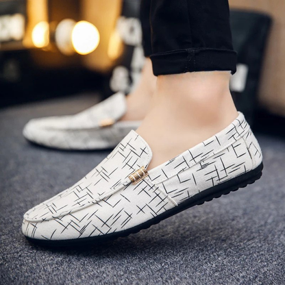 Moderne Canvas-Loafer von Andrea Serena – Alltagsschuhe