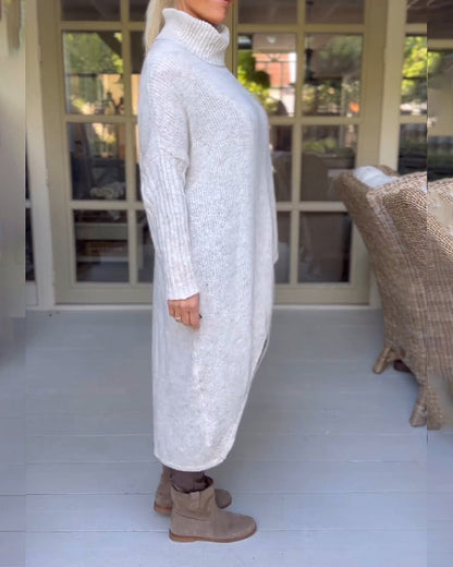 Andrea's™ | Pullover mit hohem Hals und lang