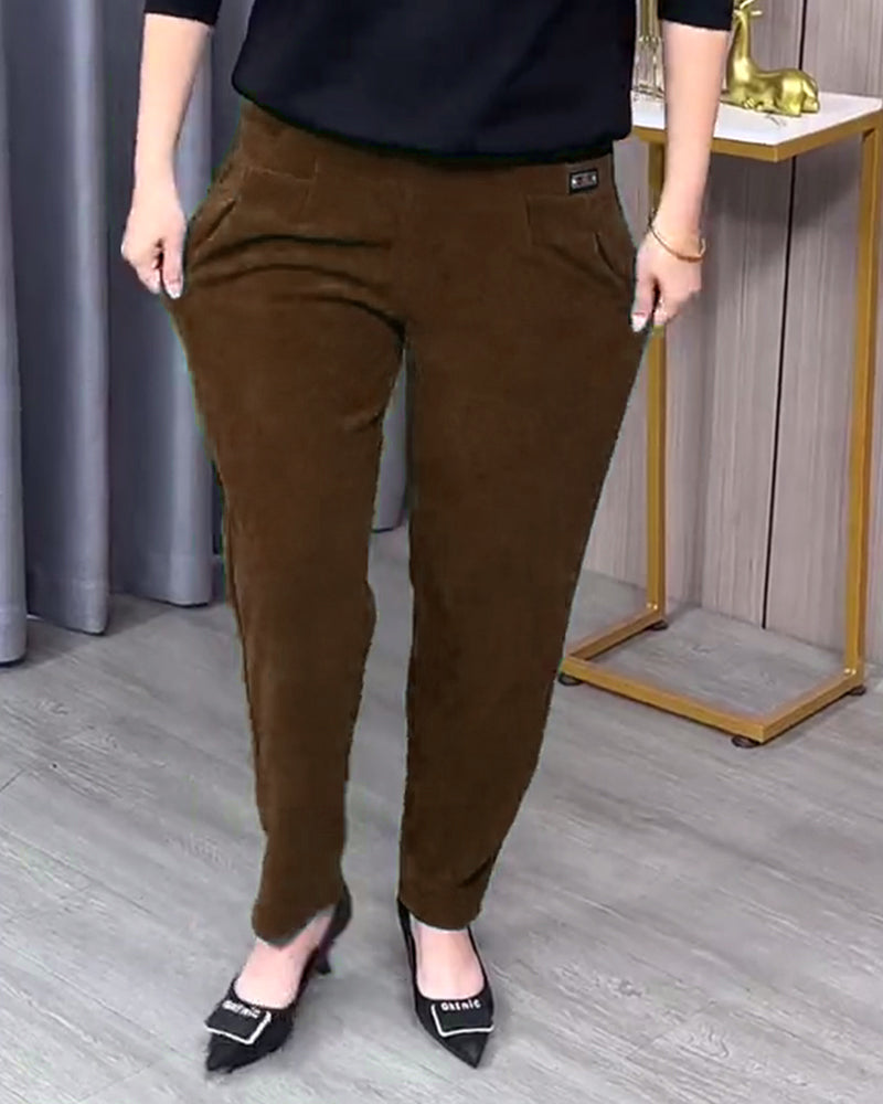 Andrea's™ | Einfarbige Stretch-Skinnyhosen