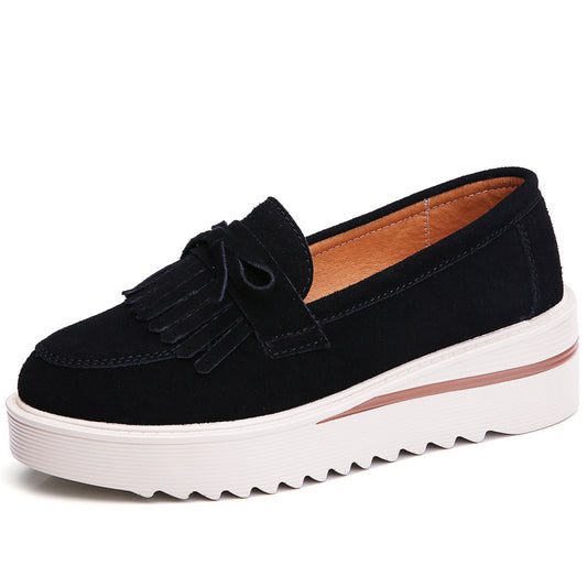 Andrea's™ | Damen-Slipper mit dicker Sohle und Schleifen-Quaste
