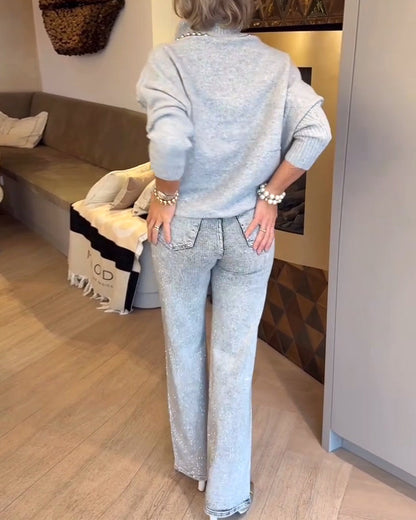 Andrea's™ | Pullover modisch Rollkragen vielseitig