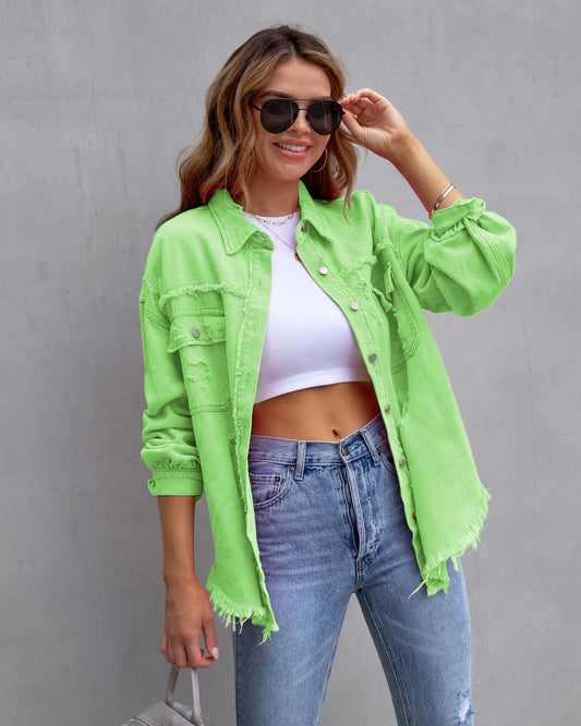 Andrea's™ | Modische Freizeitjacke mit Rissen