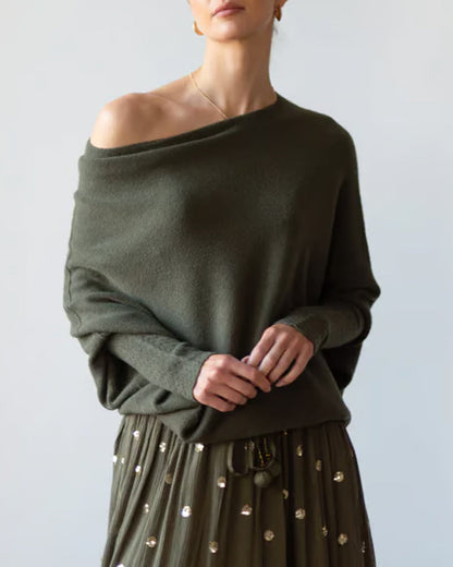 Andrea's™ | Innovative Asymmetrische Drapierte Strickmode