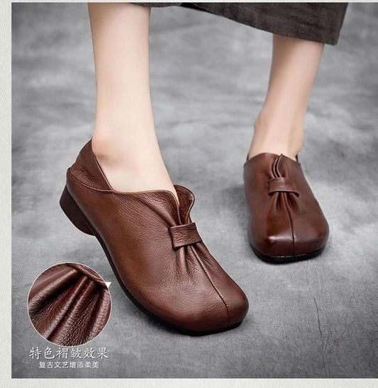 Andrea's™ | Bequeme flache Lederschuhe für Damen