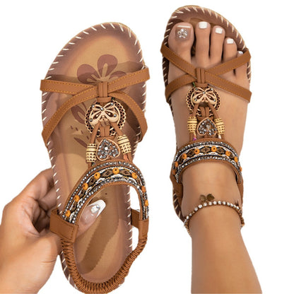 Andrea's™ | Boho-verzierte Sandalen