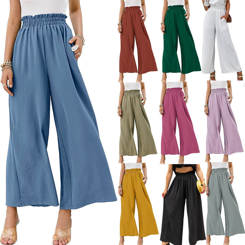 Pinterest-Inspired Andrea Serena Wide Leg Trousers