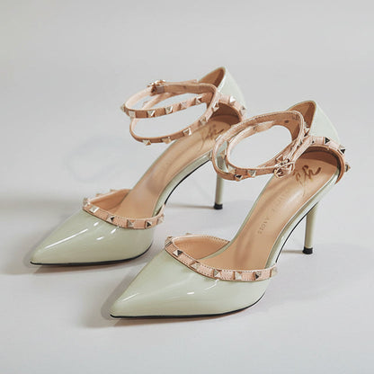 Elegante Rivet-High Heels von Andrea Serena