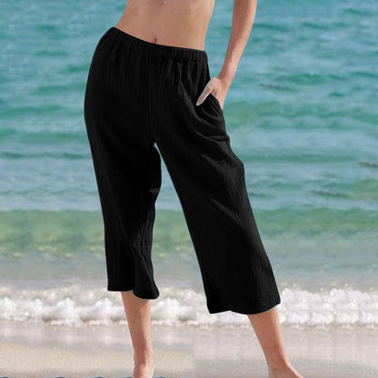Andrea's™ | Faltenhose für den Sommer mit lockerem Schnitt