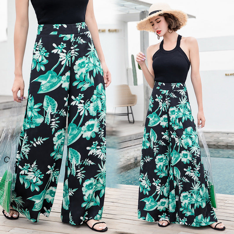 Andrea's™ | Vintage-Hose im Bohemian-Stil mit hoher Taille und weitem Bein