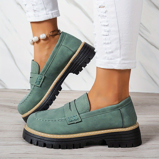 Andrea's™ | Matte Damen-Schuhe im britischen Casual-Look