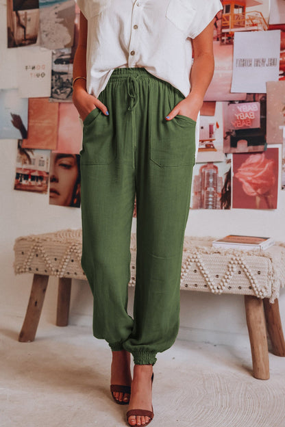 Andrea Serena Laternenhose mit entspannter Passform