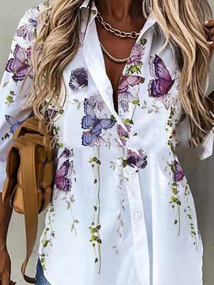 Andrea's™ | Bluse mit Spitzenverzierung