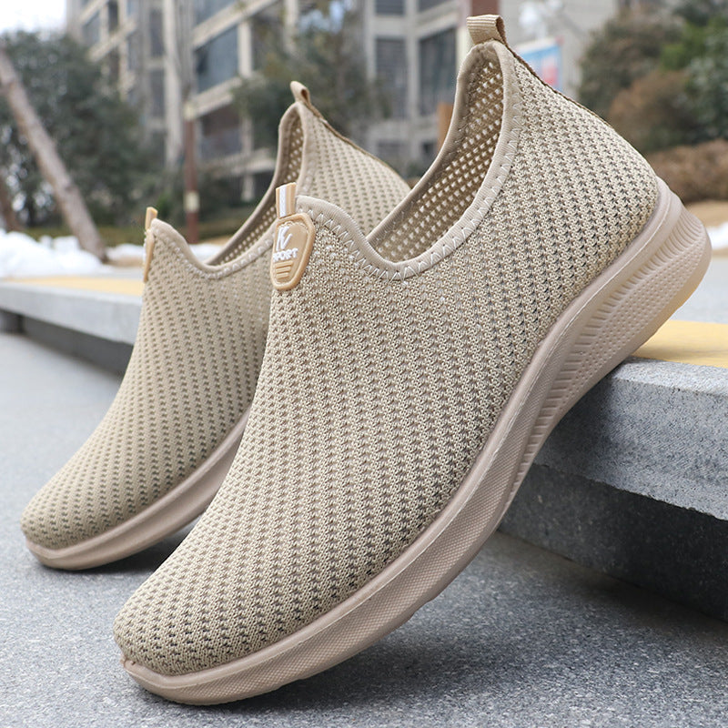 Breathable Andrea Serena Men's Flyknit Sneakers