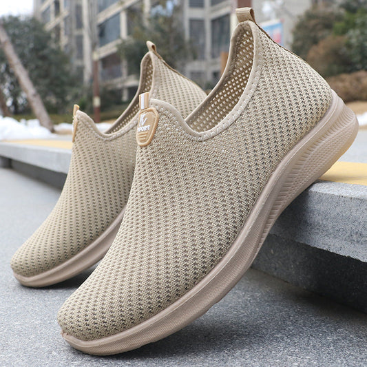 Breathable Andrea Serena Men's Flyknit Sneakers