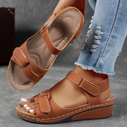 Komfortable Keilsandalen von Andrea Serena mit perfektem Sitz
