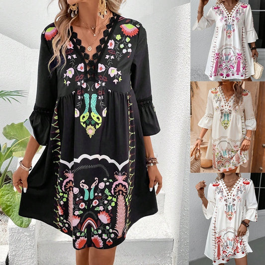 Andrea's™ | Klassisches Boho-Sommerkleid
