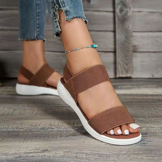 Andrea's™ | Stretch-Strick-Sportsandalen mit weicher Polstersohle