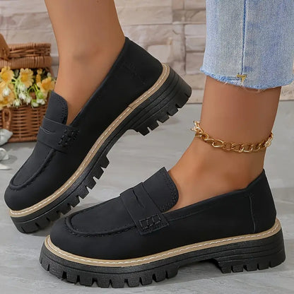 Andrea's™ | Matte Damen-Schuhe im britischen Casual-Look