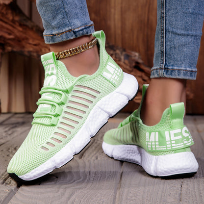 Atmungsaktive Andrea Serena Laufschuhe aus Mesh