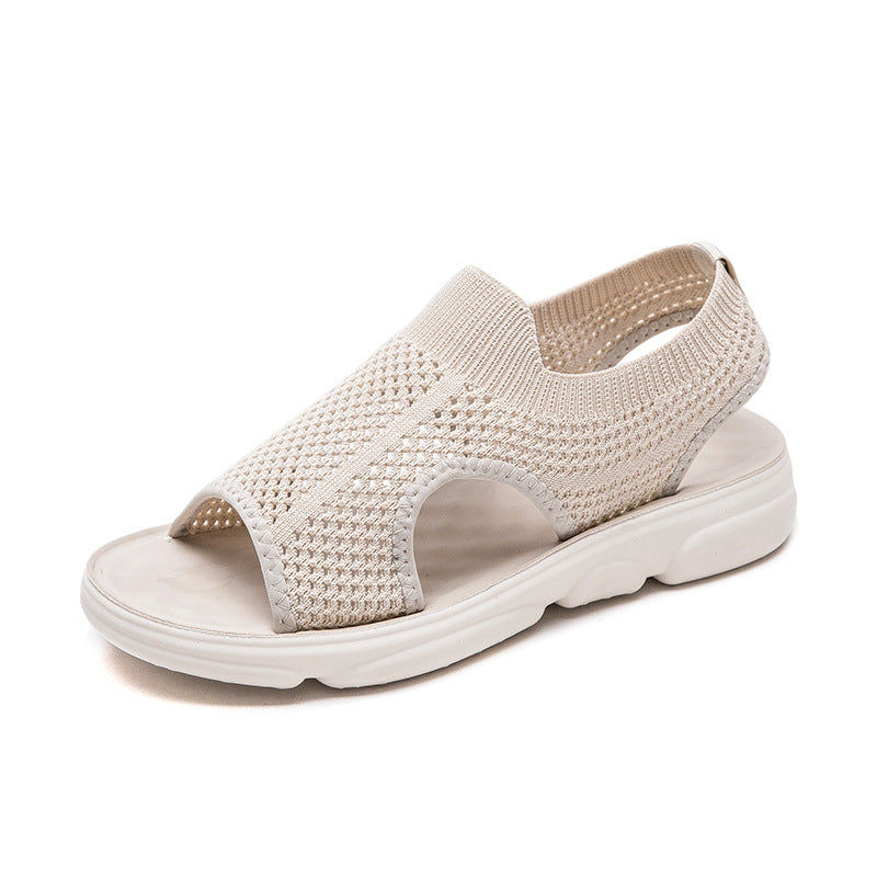 Atmungsaktive Strick-Sandalen von Andrea Serena