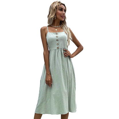 Elegantes Midi-Sommerkleid aus der Andrea Serena Sommerkollektion