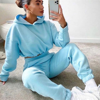 Andrea's™ | Lässiges Hoodie- und Jogginganzug-Set