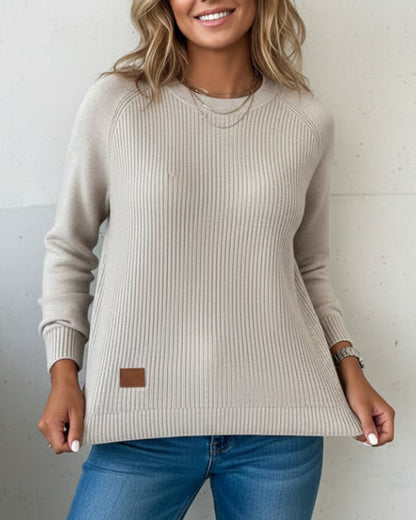 Andrea's™ | Pullover mit modischem Rundhalsausschnitt