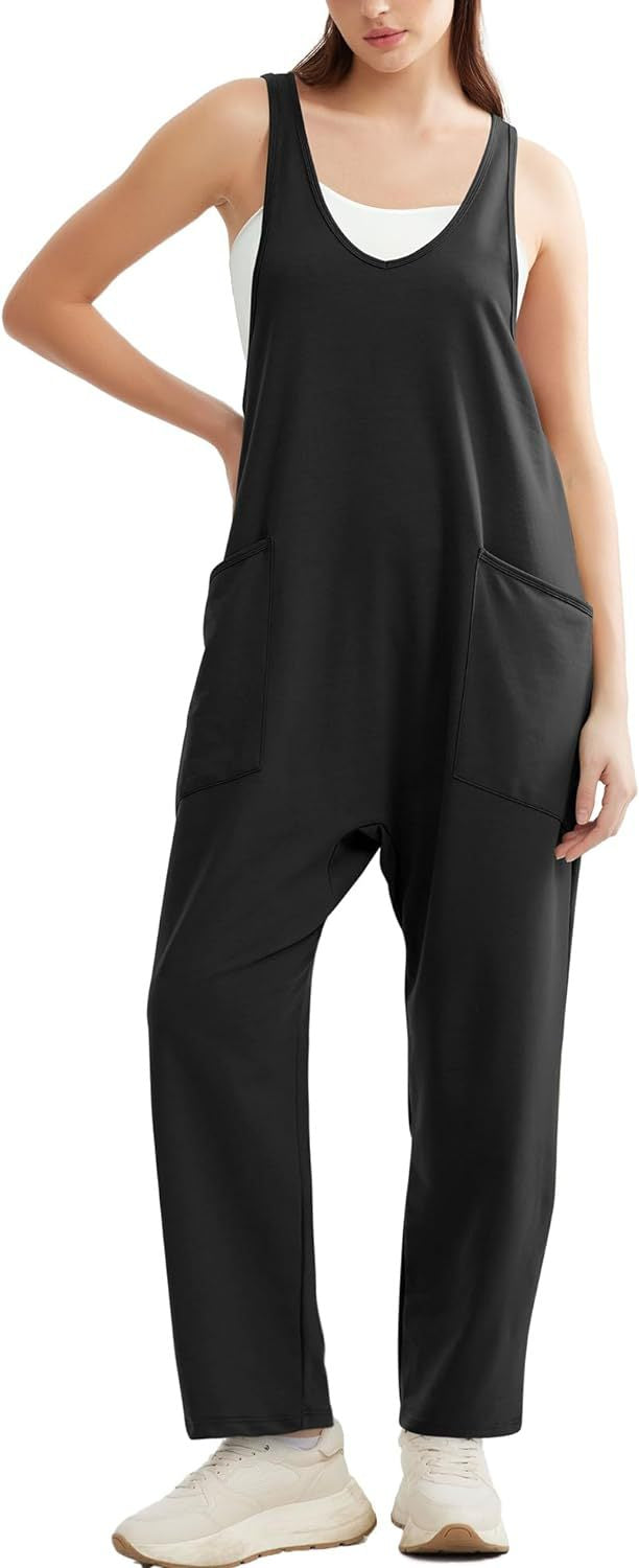 Pinterest-inspirierter Andrea Serena Jumpsuit mit Taschen