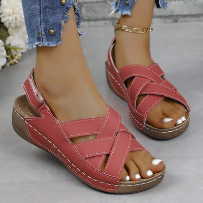 Elegante Keilsandalen mit Plateau von Andrea Serena