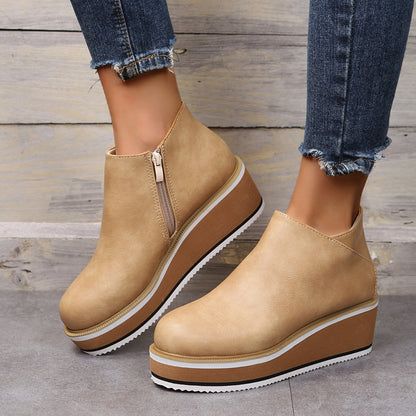 Andrea's™ | Stiefeletten mit Blockabsatz