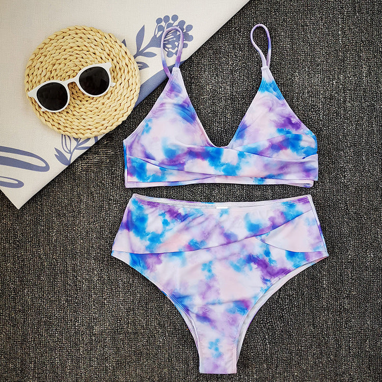 Strappy Solid Bikini von Andrea Serena
