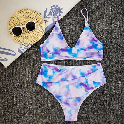 Strappy Solid Bikini von Andrea Serena