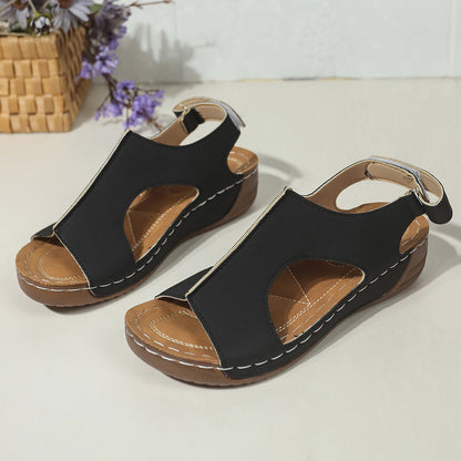 Komfortable Keilsandalen von Andrea Serena