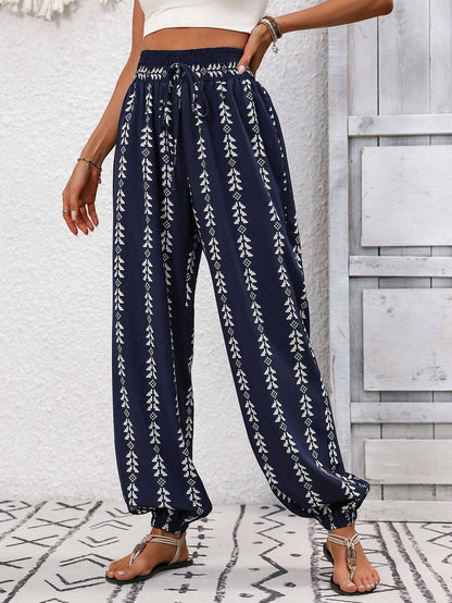 Boho-Hose mit weitem Bein von Andrea Serena