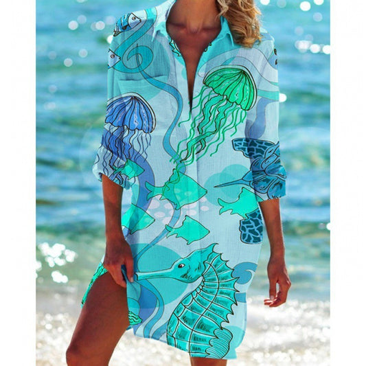 Andrea's™ | Sommerliches Hemdkleid