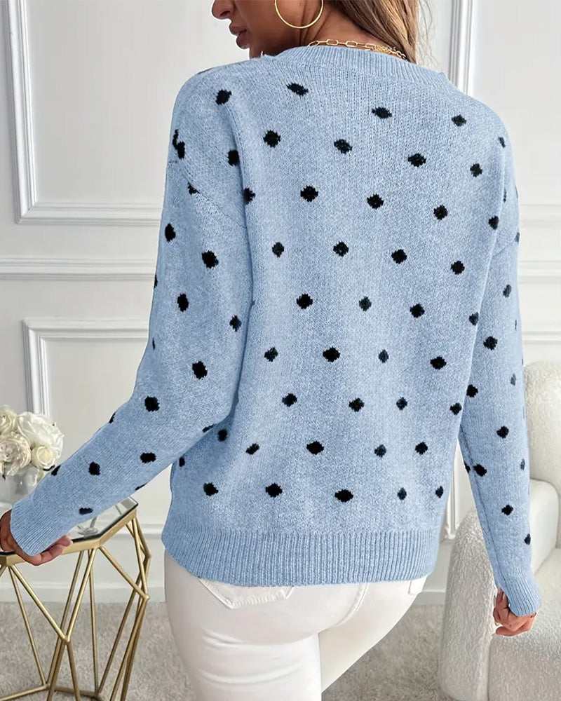 Andrea's™ | Pullover Rundhals langärmlig