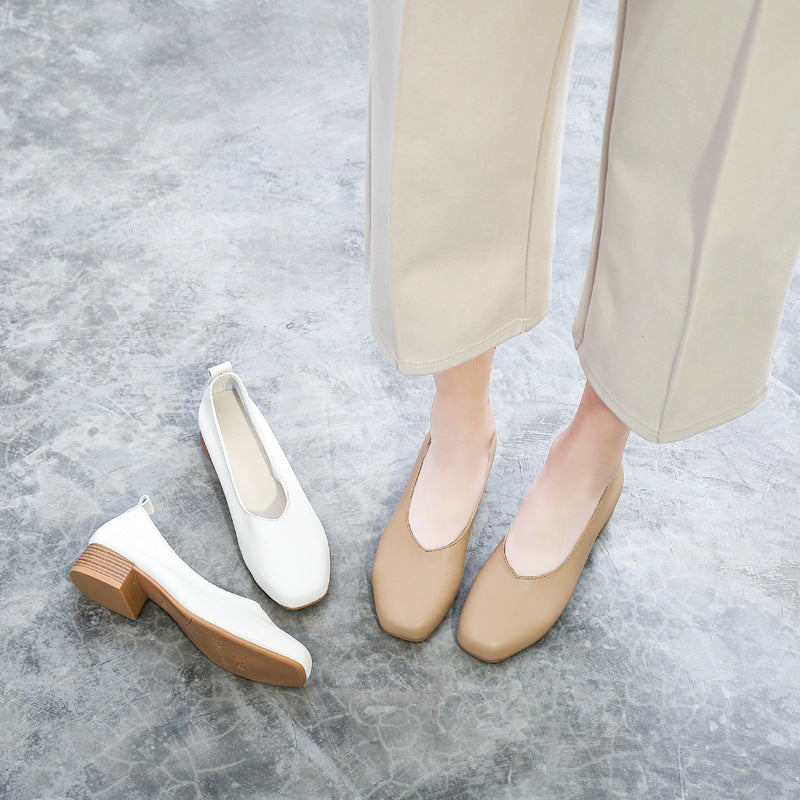Classic Comfortable Andrea Serena Everyday Heels