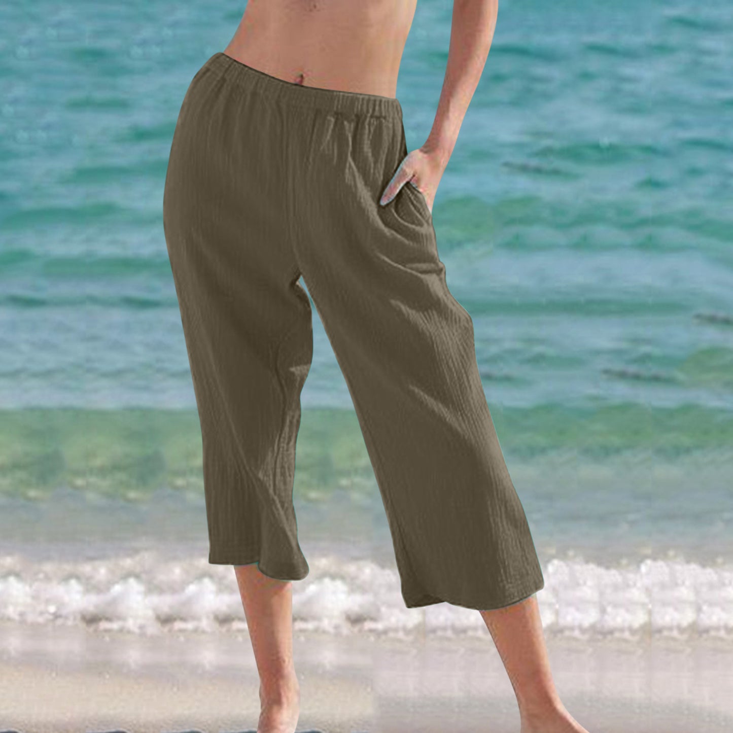 Andrea's™ | Faltenhose für den Sommer mit lockerem Schnitt