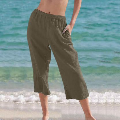 Andrea's™ | Faltenhose für den Sommer mit lockerem Schnitt